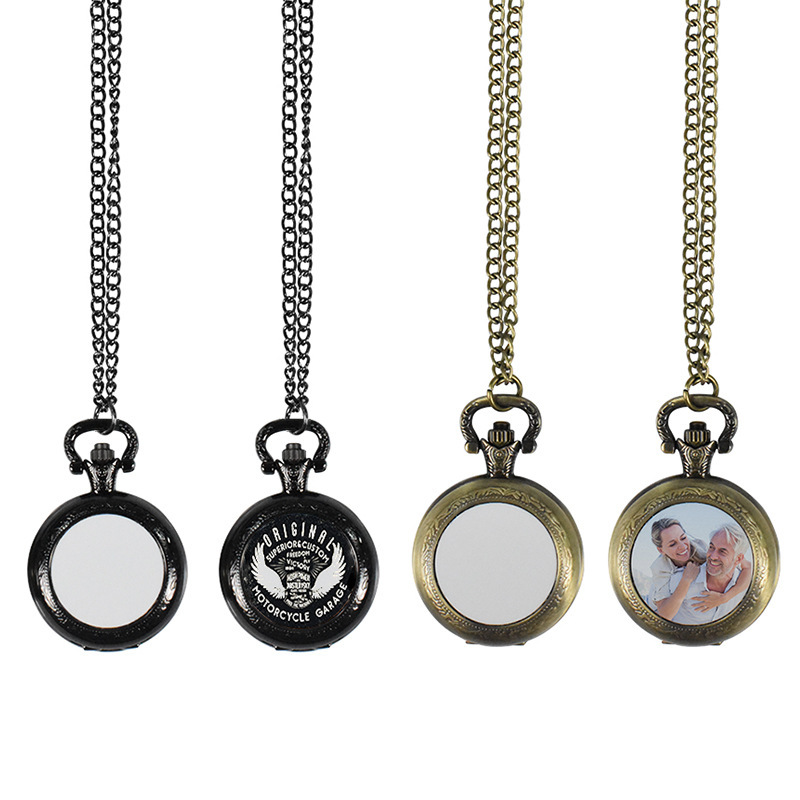 Jewelry Like Watches - Винтажные металлические карманные часы-кулон, классическое ожерелье-часы,