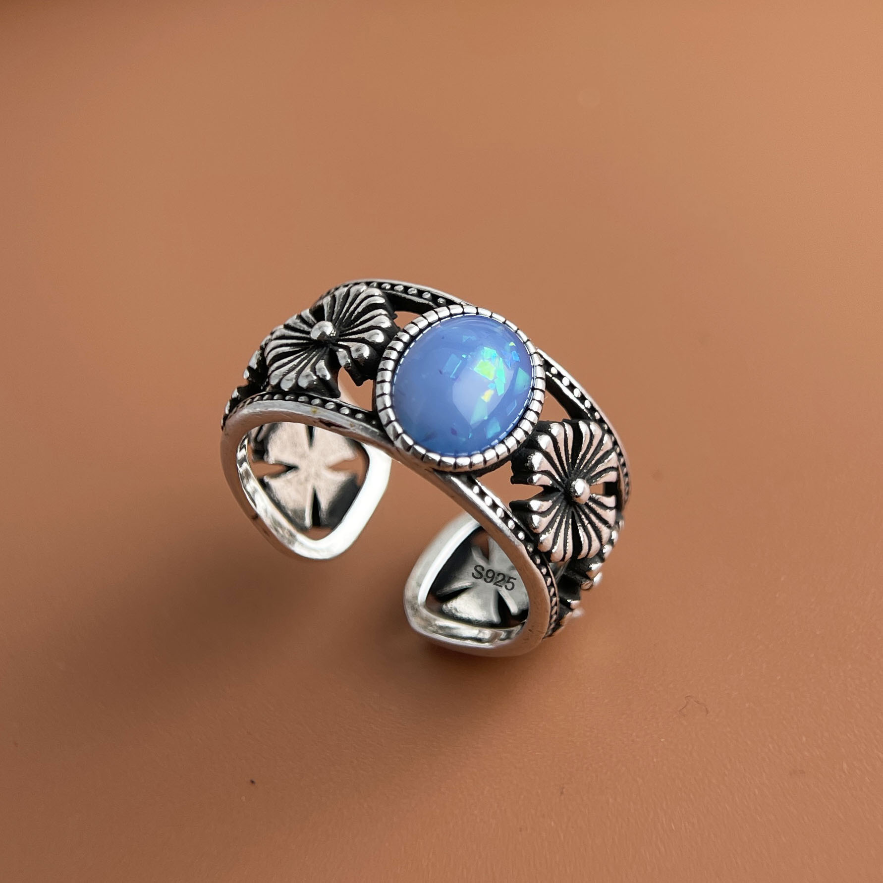Statement Cocktail Ring - Кольца из стерлингового серебра 925 пробы