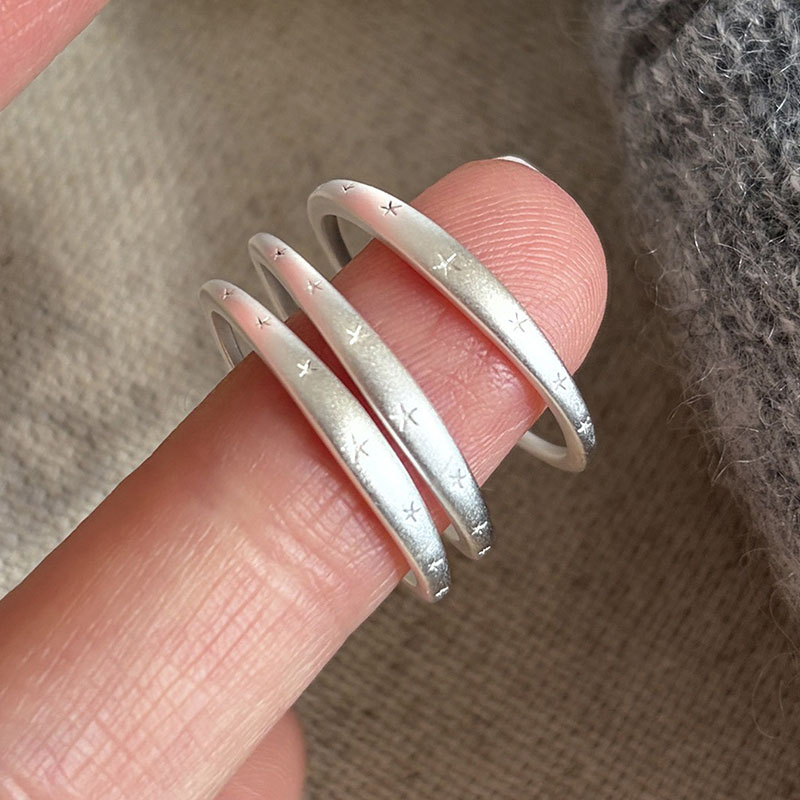 Statement Cocktail Ring - Кольца из стерлингового серебра 925 пробы