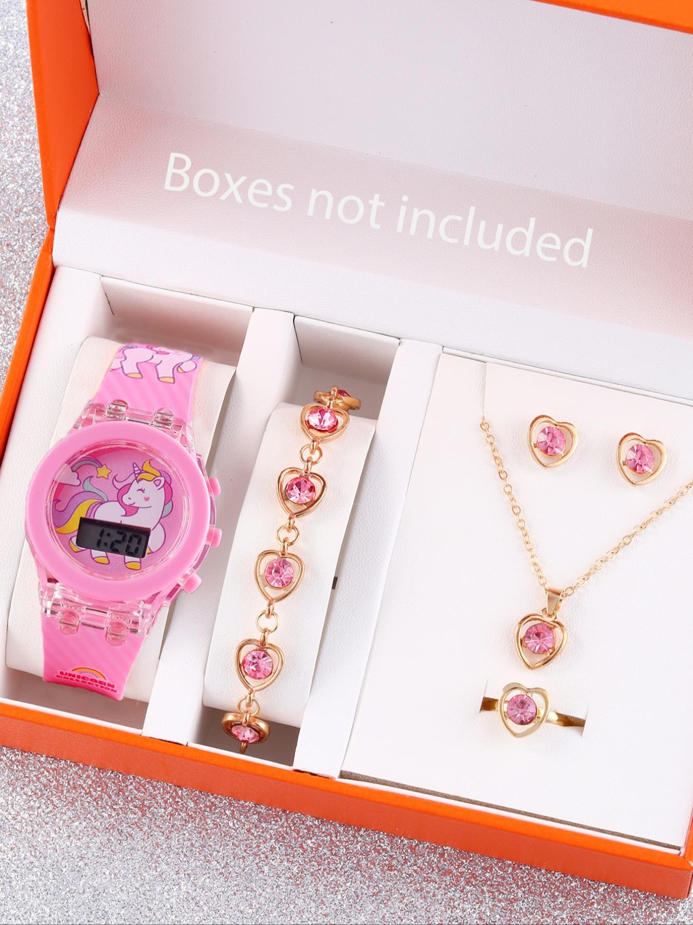 Does Jewelry Include Watches - Детские электронные часы и комплект украшений