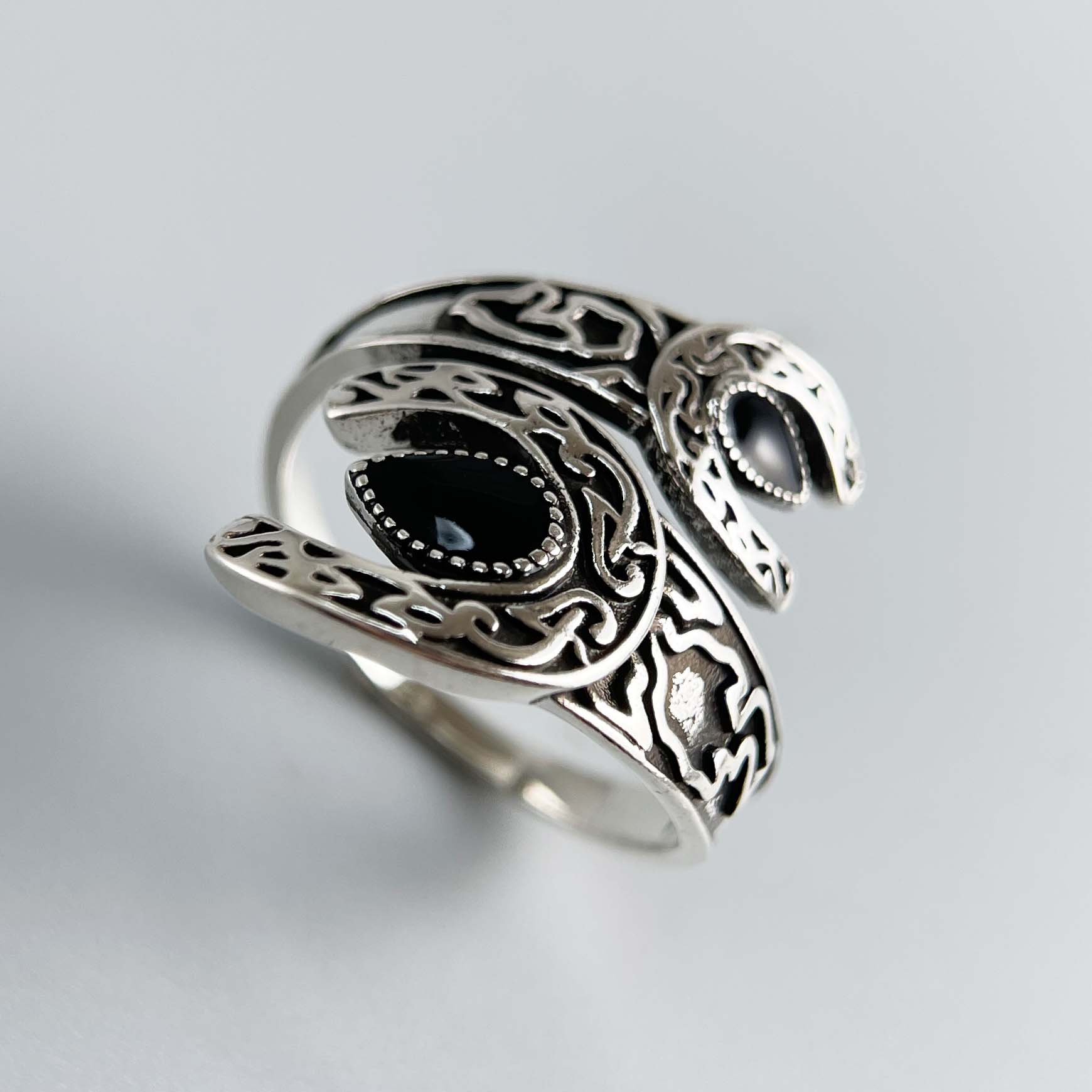 Statement Cocktail Ring - Кольца из стерлингового серебра 925 пробы