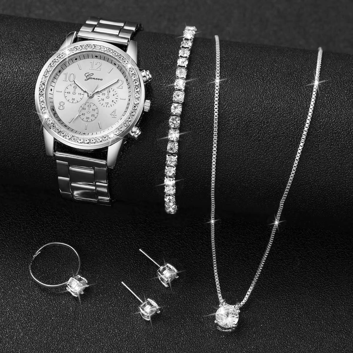 6 шт./компл. Модные женские ча – обзор и цена Jewelry Like Watches