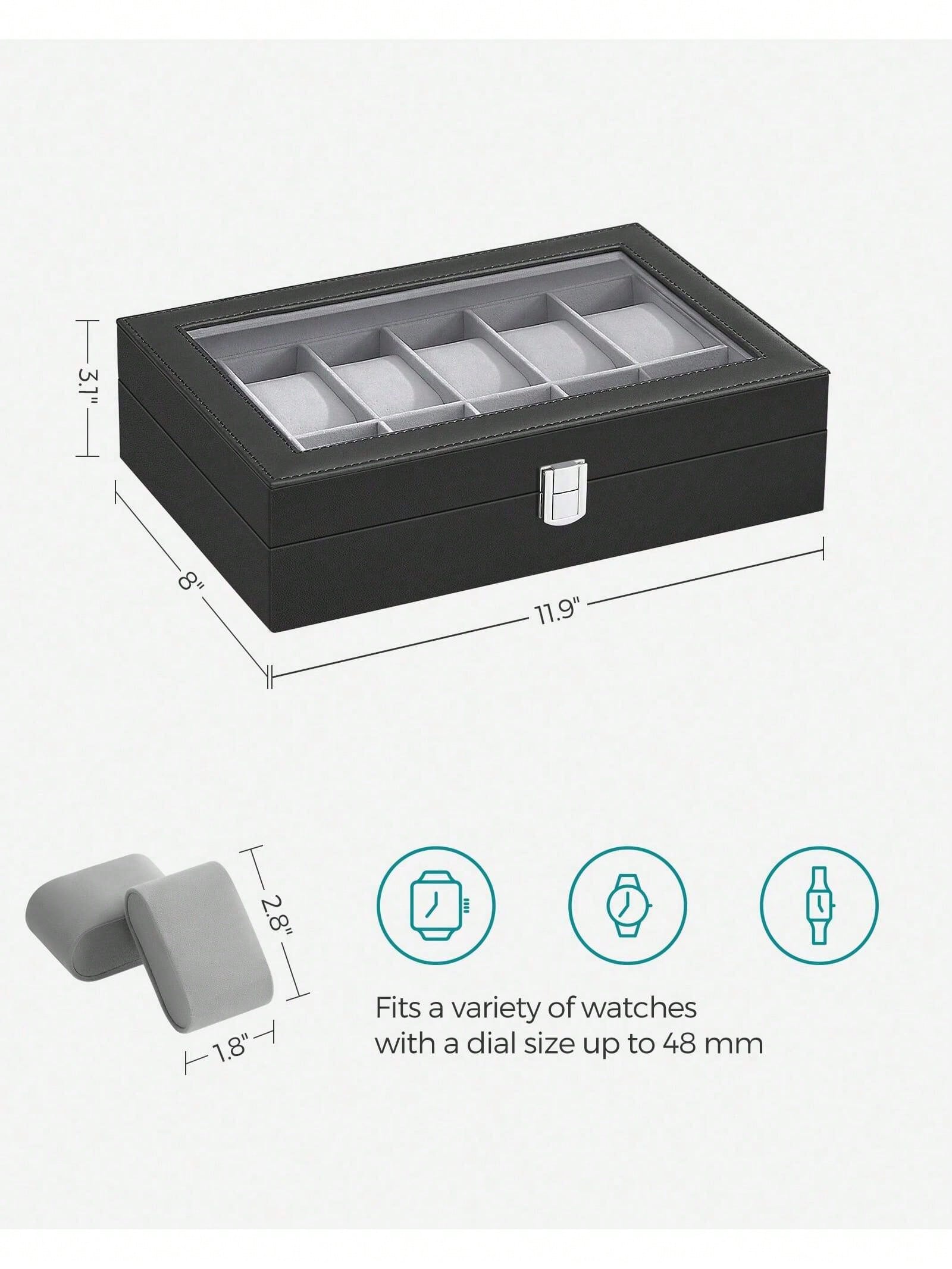 Шкатулка для часов на 12 отдел – обзор и цена Jewelry Box With Watches