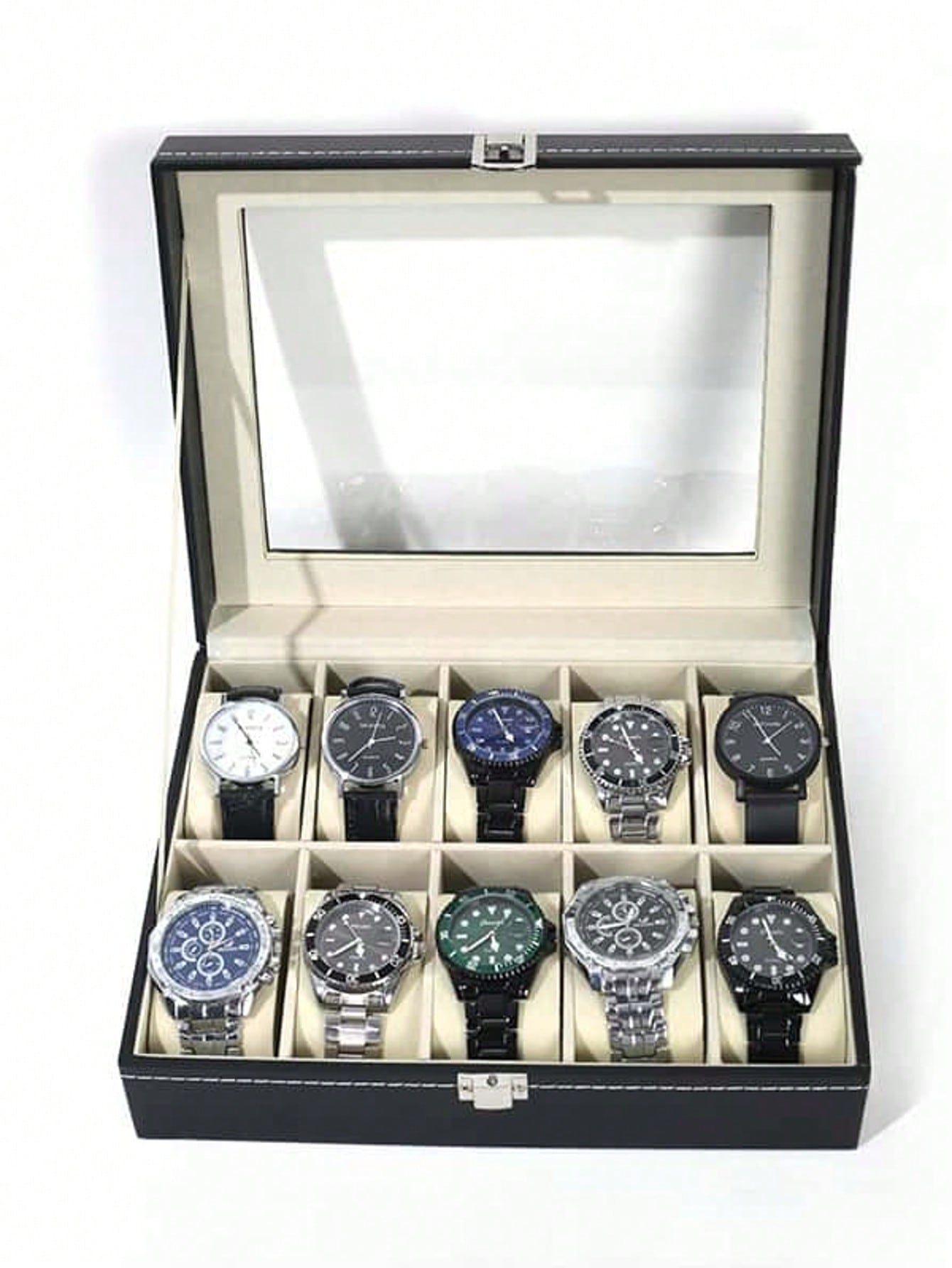 Кожаная шкатулка для часов с з – обзор и цена Jewelry Watches Men