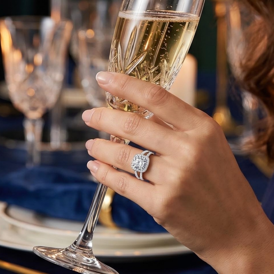 Роскошное классическое кольцо  – обзор и цена Statement Cocktail Ring