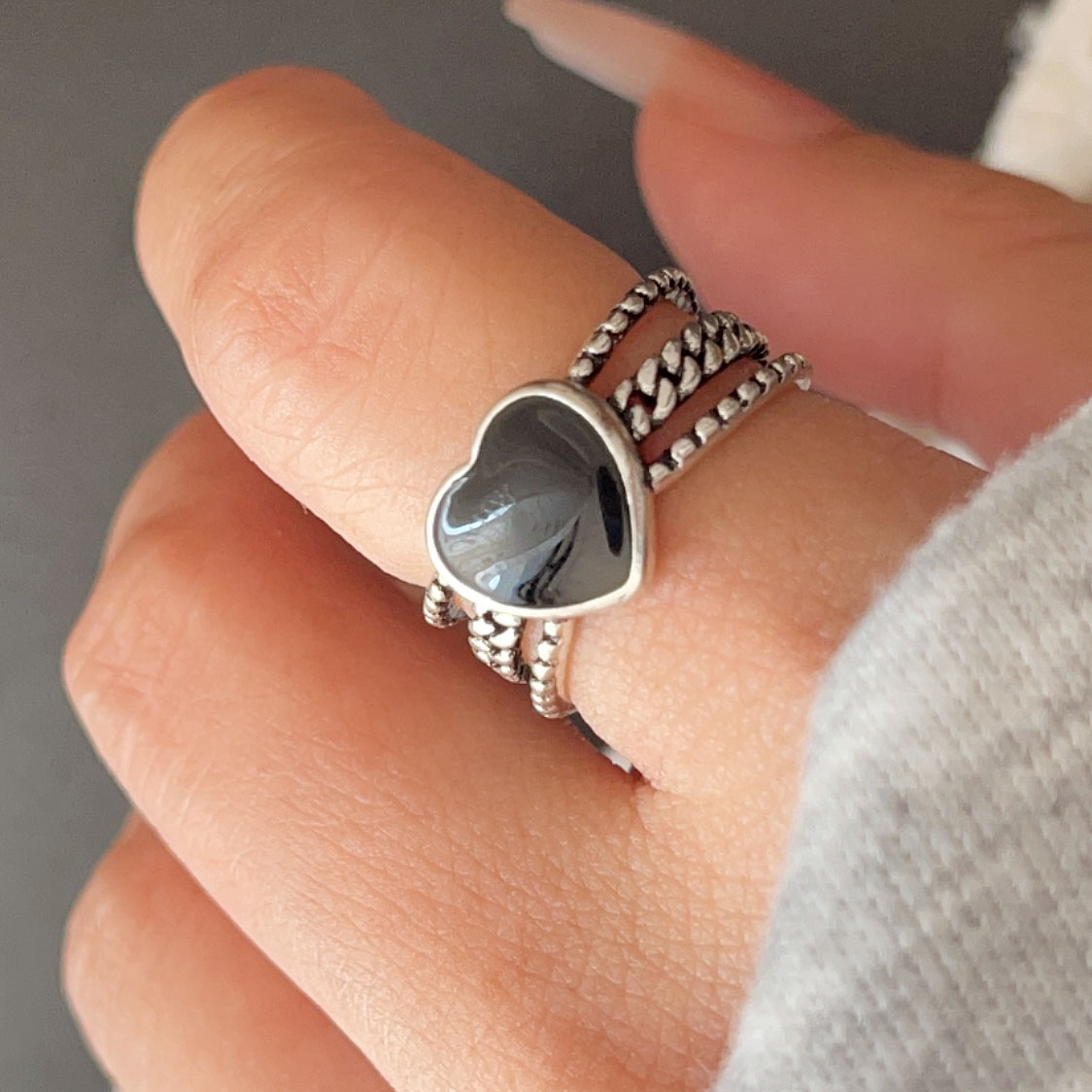 Кольца из стерлингового серебр – обзор и цена Statement Cocktail Ring