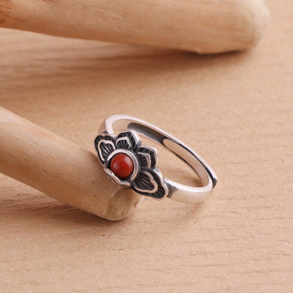 Матовое ретро-серебро 925, инк – обзор и цена Statement Cocktail Ring