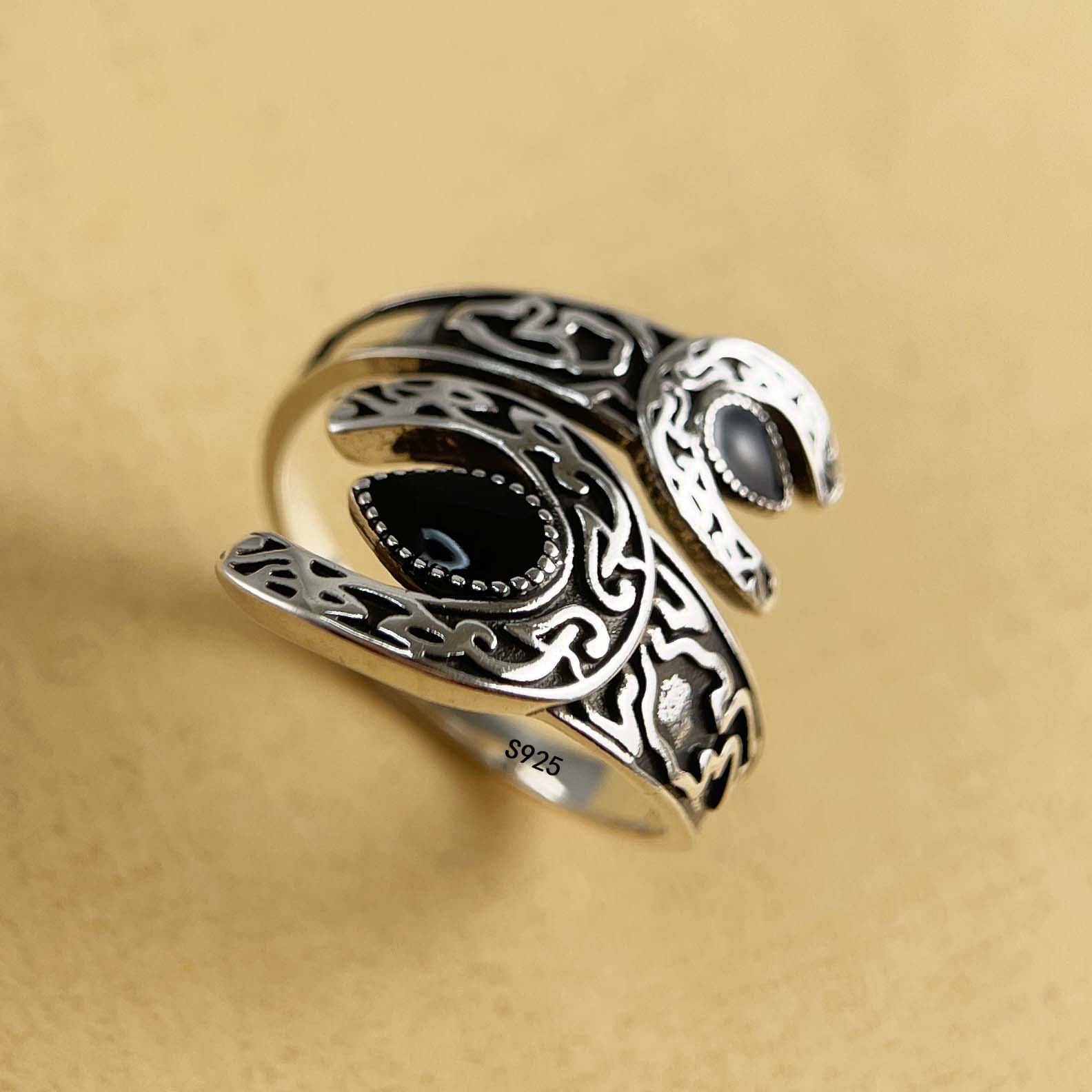 Кольца из стерлингового серебр – обзор и цена Statement Cocktail Ring