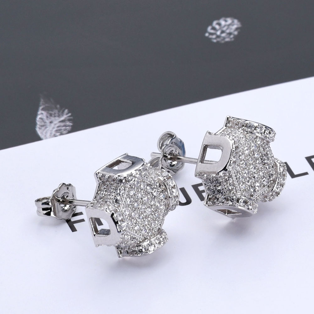 ESKEEM ювелирные изделия 12 мм – обзор и цена Diamond Stud Earrings